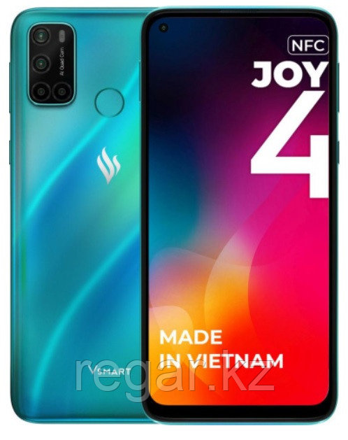 Смартфон Vsmart Joy 4 4/64GB бирюзовый