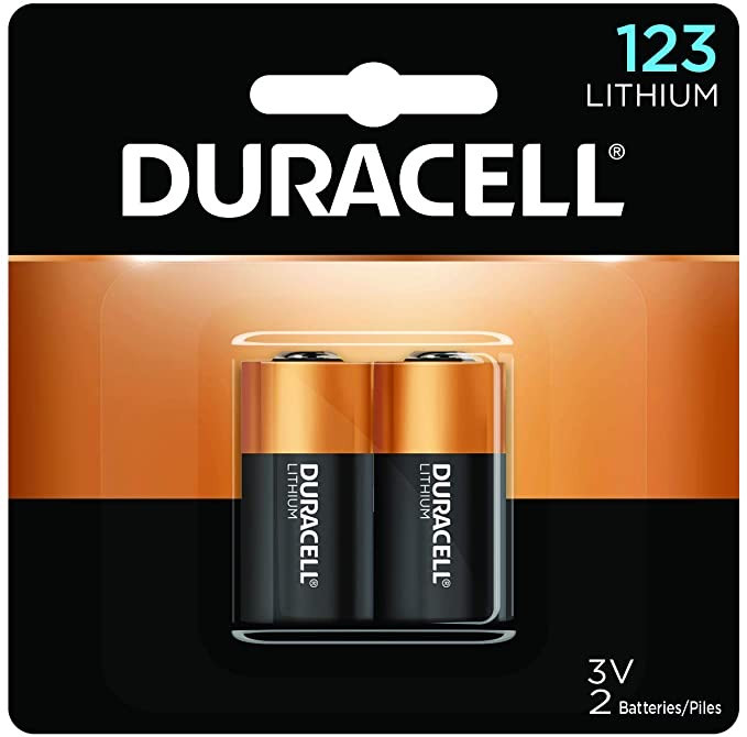 Батарейка Duracell CR123 3V (CR123/CR123A/CR17345), 2шт