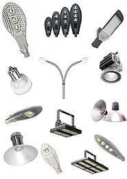 Светильники светодиодные консольные уличные, промышленные светильники, тоннельные светильники