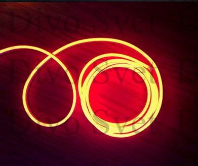 Флекс неон 8*16мм цвет Красный, Желтый SMD (3 ВАРИАНТА). Led Flex neon - гибкий неон, холодный неон