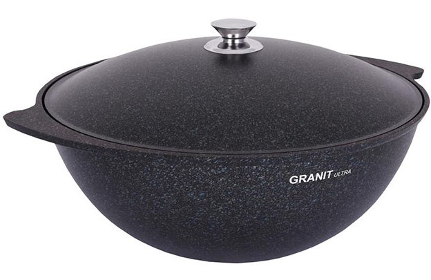 Казан 7 литров "Granit ultra" (blue) с каменным антипригарным покрытием