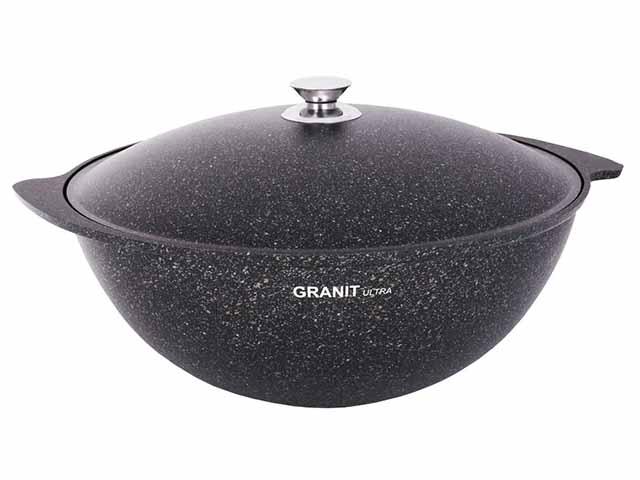 Казан 6 литров "Granit ultra" с каменным антипригарным покрытием