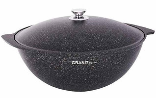 Казан 9 литров "Granit ultra" с каменным антипригарным покрытием