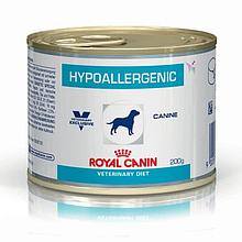 Royal Canin Hypoallergenic, ветеринарный корм для собак при пищевой аллергии, банка 200 гр
