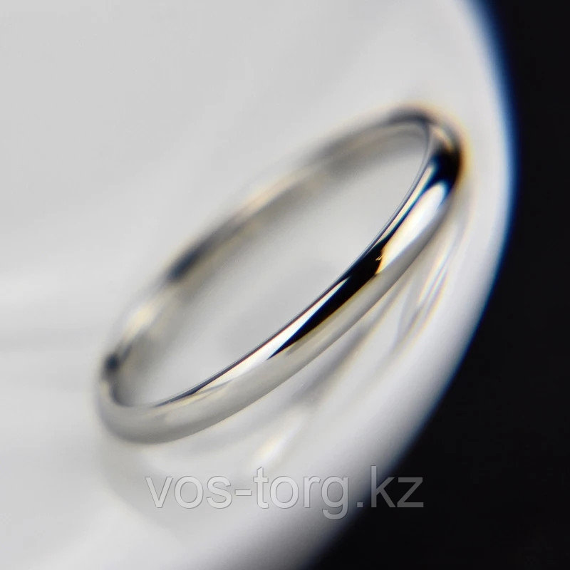 Кольцо  "Серебряный рассвет" 2 мм