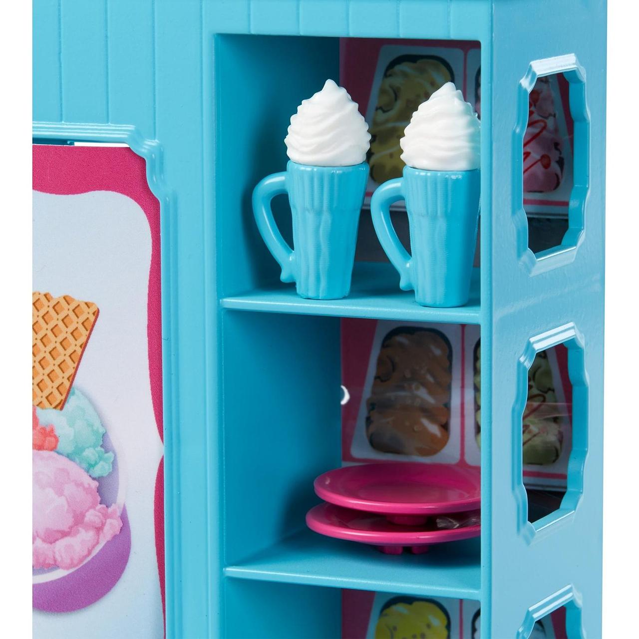 Barbie Игровой набор Магазин Кафе-мороженое с куклами Барби и Челси - фото 7 - id-p87726744