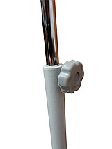 Штатив, никелированный для инфузионных вливаний (На колесах), фото 4