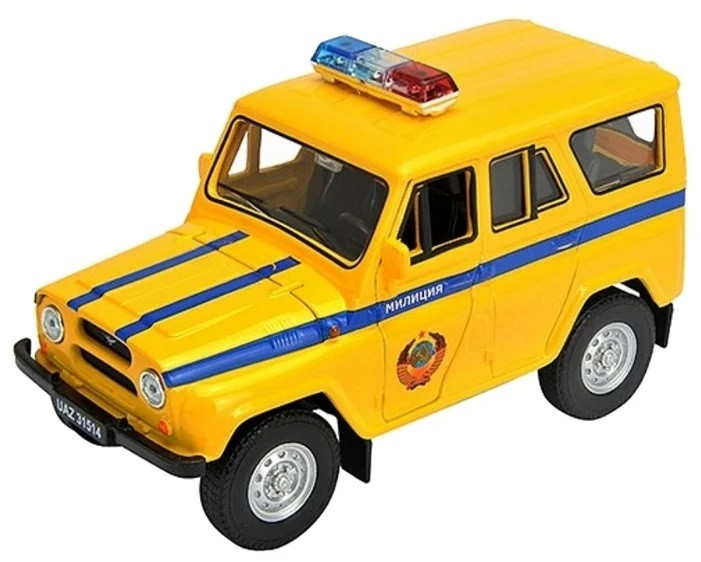 Welly 42380PB Велли Модель машины 1:34-39 УАЗ 31514 Полиция