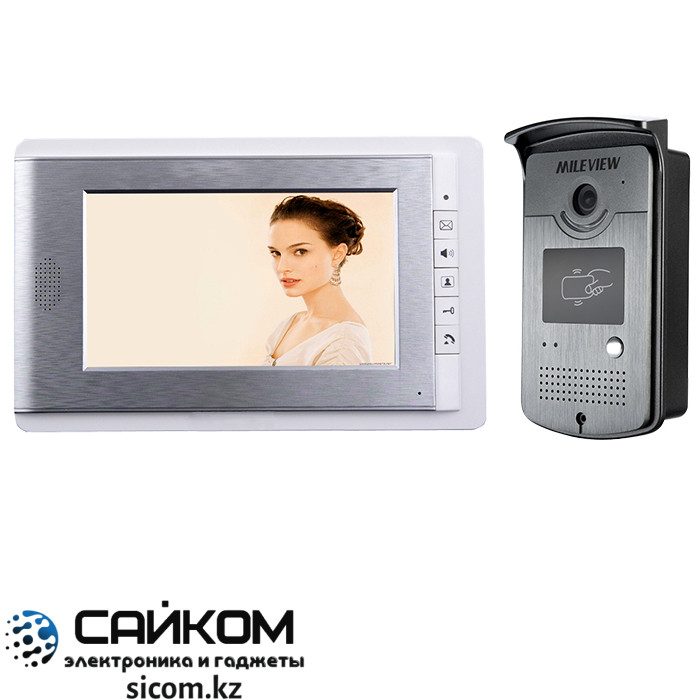 Видеодомофон V70C-ID, ЖК-монитор 7 дюймов, 800 х 480p