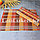 Салфетки сервировочные под тарелки набор 4 в 1 из бамбука плетеные оранжевые коралловые бордовые, фото 2