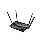 Модем, ASUS, DSL-AC55U, ADSL2+/VDSL2, 2.4/5 ГГц, 1200 Мбит/с, 20,5 dBm, 4 внешние антенны, 1x USB 2.