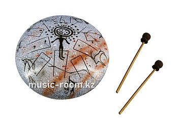 Большой Глюкофон “Солнцеголовый человек” на 10 нот, диаметр 30 см