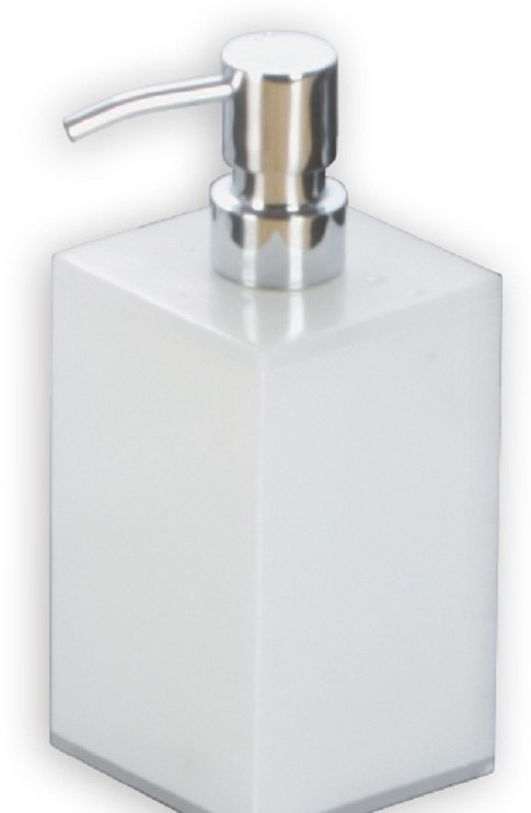 Дозатор для жидкого мыла настольный (белый мрамор) Blanca 2401900 Nicol - фото 1 - id-p87733100