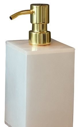 Дозатор для жидкого мыла настольный (белый мрамор) Blanca 2401900 Nicol - фото 2 - id-p87733100