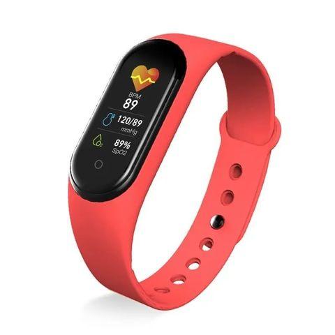 Фитнес-трекер браслет Smart M Band 5 (Красный) - фото 1 - id-p84011694