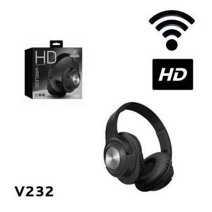 Bluetooth-наушники беспроводные HD Wireless V232 (Красный), фото 2