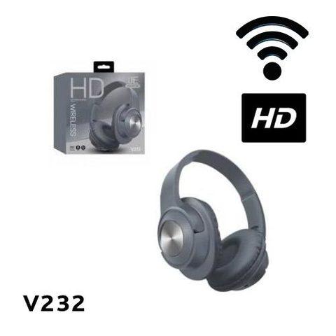 Bluetooth-наушники беспроводные HD Wireless V232 (Серый)