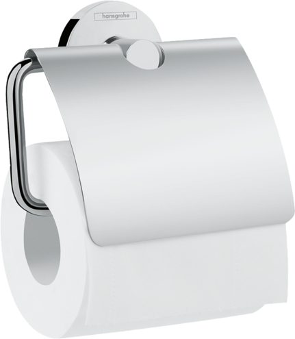 HG41723000 Logis Universal Держатель рулона туалетной бумаги с крышкой - фото 1 - id-p87734199