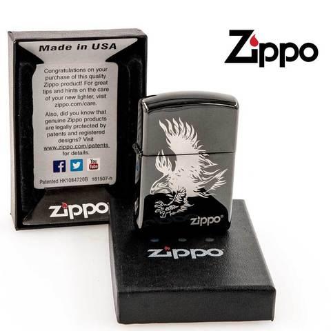 Зажигалка бензиновая ZIPPO (Хищный орёл)