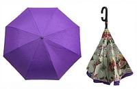 Чудо-зонт перевёртыш «My Umbrella» SUNRISE (Фиолетовая роса)