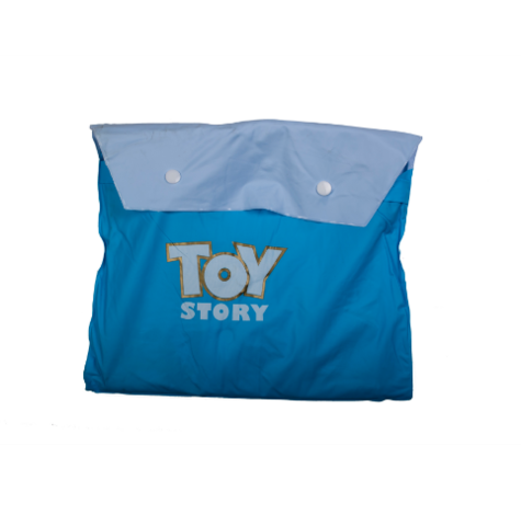 Дождевик детский из непромокаемой ткани с капюшоном (M / "История игрушек")