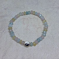 Браслет из граненого берилла