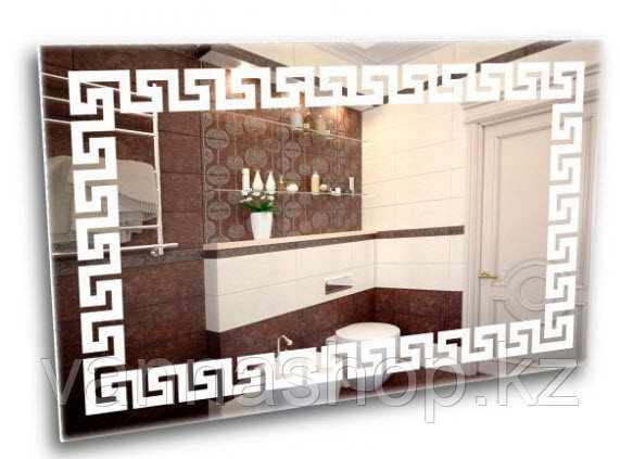 Зеркала с подсветкой для ванных комнат (LED) размер 100 см на 80 см. - фото 2 - id-p68006282