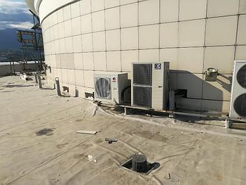 Ремонт плоской кровли АО "Halyk Bank" ПВХ мембраной "ДЕКОПРАН", г.Алматы 4