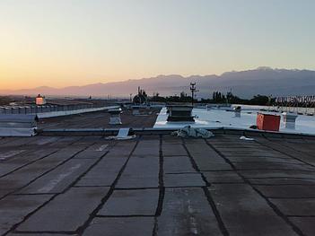 Ремонт кровли ЖД Вокзал, Алматы 1, Пвх мембраной "ДЕКОПРАН", 1.2мм 8