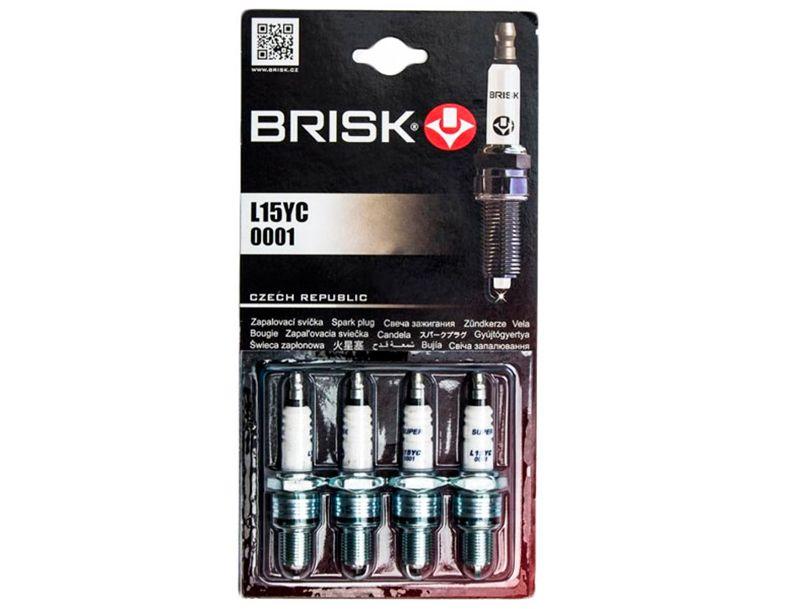 Свечи зажигания L15YC Brisk - фото 1 - id-p87752165