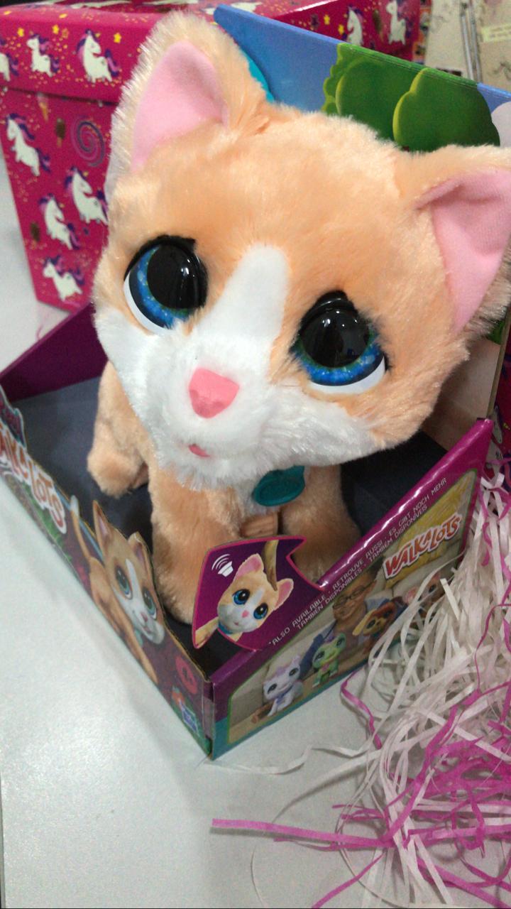 Котёнок интерактивный на поводке Furreal Friends WalkaLots