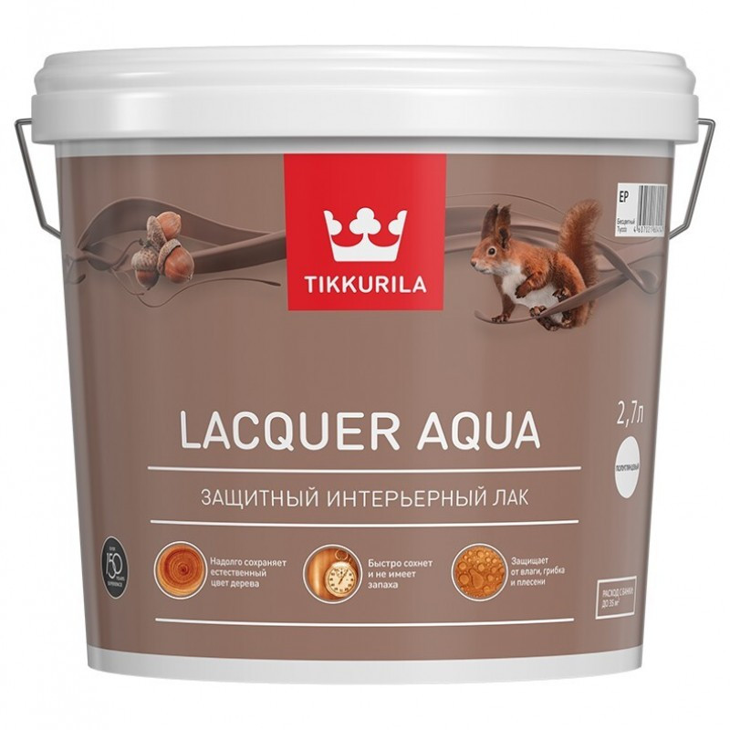 Lacquer Aqua, полуглянцевый - фото 1 - id-p82377265