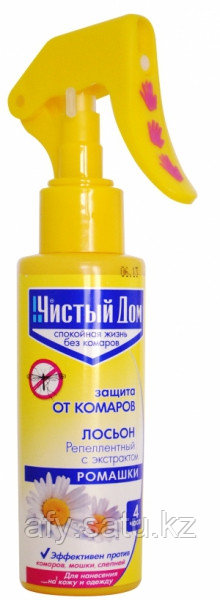 Чиcтый дом лосьон от комаров