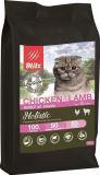 BLITZ Holistic КУРИЦА и ЯГНЕНОК 5кг низкозерновой сухой корм для взрослых кошек ADULT CAT CHICKEN & LAMB