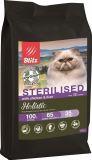 BLITZ Holistic STERILISED КУРИЦА и ПЕЧЕНЬ 5кг низкозерновой сухой корм для стерилизованных кошек