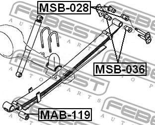 Новые рессоры Mitsubishi L200 Л200 4150A094 Митсубиси ресоры - фото 1 - id-p87762780