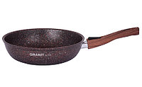Сковорода со съемной ручкой 260 мм, "Granit ultra" (red)