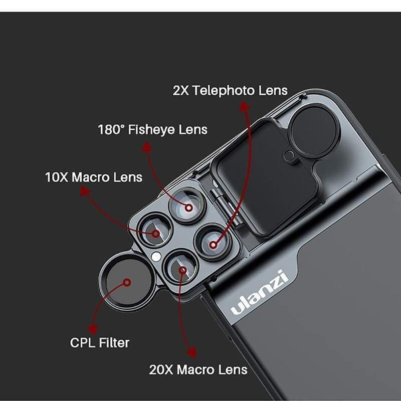 Phone 11 со сменными обьективами Ulanzi U-Lens