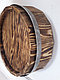 Срез деревянной декоративной бочки H120 * D400 мм., фото 3