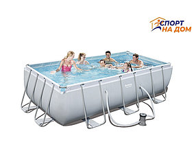 Большой каркасный бассейн Bestway 56251 (габариты: 404*201*100 см, на 4531 л)
