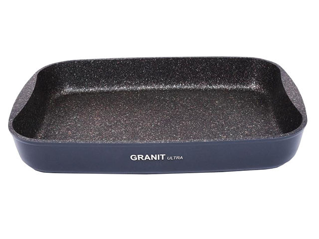 Противень 365х260х55, каменное антипригарное покрытие "Granit Ultra", фото 1