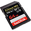 Карта памяти SanDisk Extreme Pro SDXC UHS-I 64Gb 170MB/s, фото 2