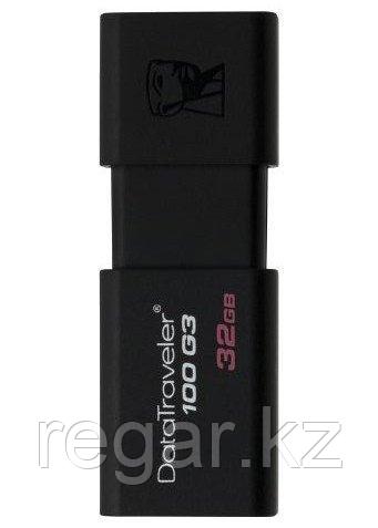 USB Флеш 32GB 3.0 Kingston DT100G3/32GB черный