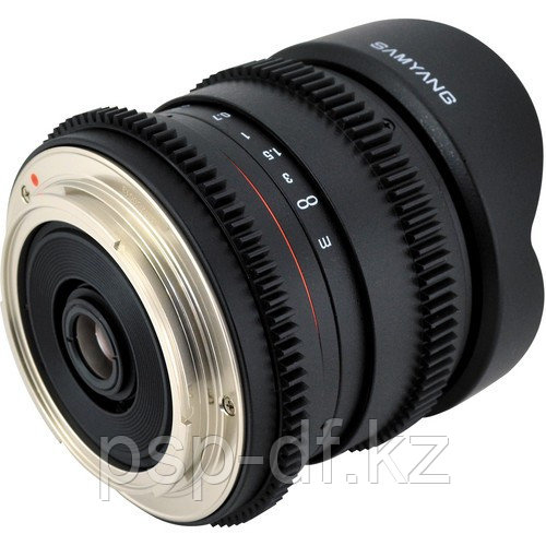 Объектив Samyang 8mm T3.8 AS IF UMC Fish-eye CS II VDSLR Canon EF - фото 4 - id-p30628891