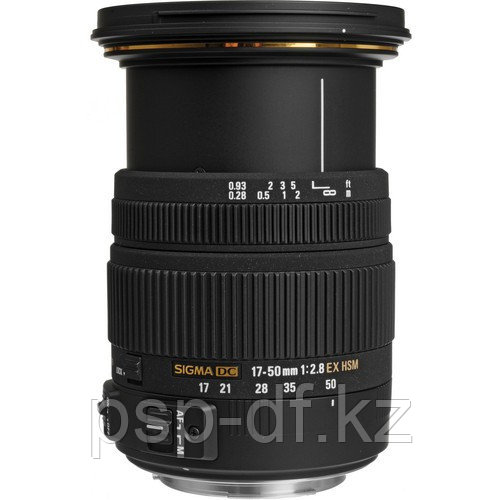 Nikon үшін Sigma 17-50mm f/2.8 EX DC OS HSM объективі - фото 2 - id-p30628700