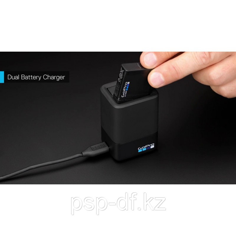 Зарядное устройство GoPro Dual Battery для GoPro HERO5/6/7 Black - фото 2 - id-p40343785