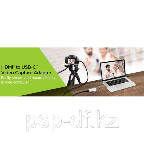 Карта видеозахвата IOGEAR HDMI to USB Type-C Video Capture Adapter - фото 4 - id-p66326893