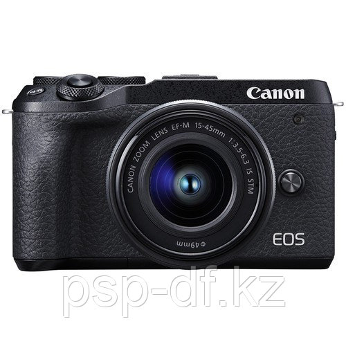Фотоаппарат Canon EOS M6 Mark II kit EF-M 15-45mm + видоискатель EVF-DC2 - фото 2 - id-p81117851