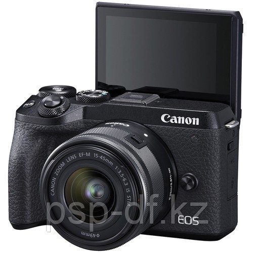 Фотоаппарат Canon EOS M6 Mark II kit EF-M 15-45mm + видоискатель EVF-DC2 - фото 9 - id-p81117851