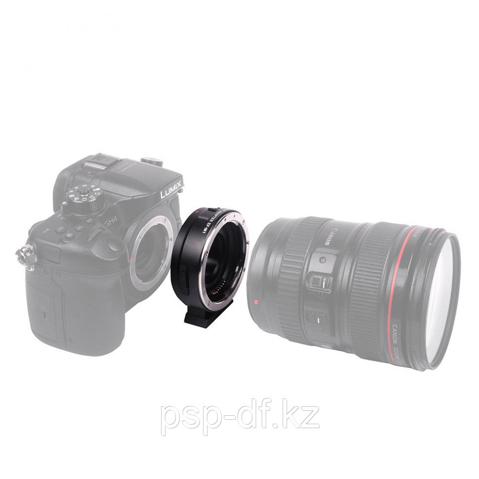 Переходник c автофокусом Viltrox EF-M1 (Canon EOS EF Lens на M4/3 Mount) - фото 2 - id-p47891773